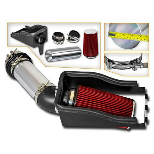 TRIL GEAR 4 Cold Air Intake Kit Heat Shield with Filter fit for 1999-2003 Ford Excursuion F250/F350 Super Duty 7.3L V8 Black TRIL GEAR 4 Cold Air Intake Kit Heat Shield with Filter fit for 1999-2003 Ford Excursuion F250/F350 Super Duty 7.3L V8 Black